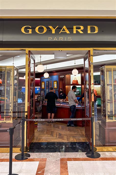 goyard store singapore|Goyard Singapore price 2024.